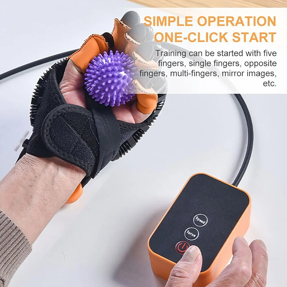 Rehabilitation Robot Gloves, Electric Finger Training Device, Hand Therapy Gloves