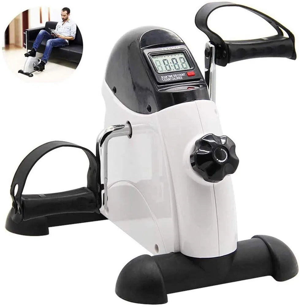 Mini Exercise Pedal Bike for Arms and Legs with LCD Display