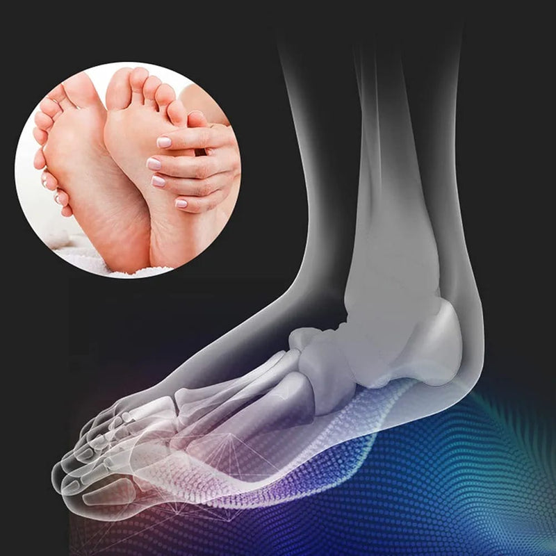 Electric Foot Massager with Heat and Multiple Modes