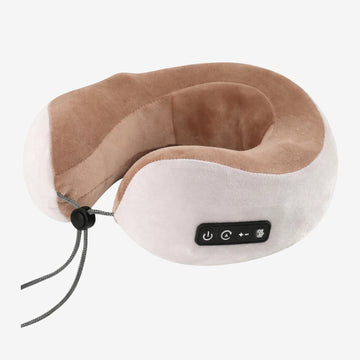 Portable Neck and Shoulder Massage Pillow with Heat