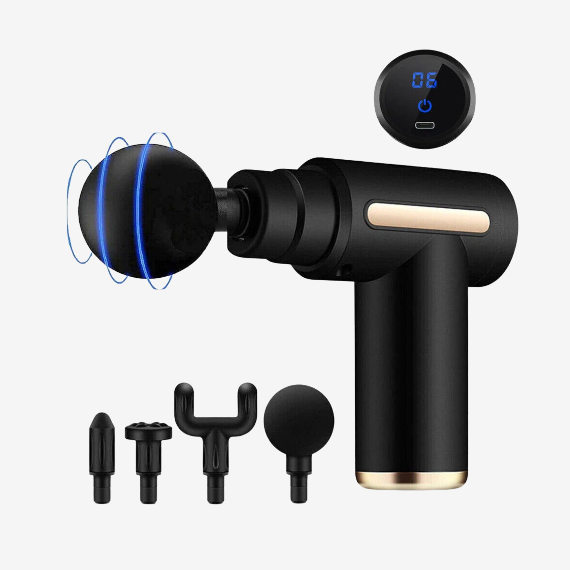 Mini Deep Tissue Massage Gun with 6 Speeds