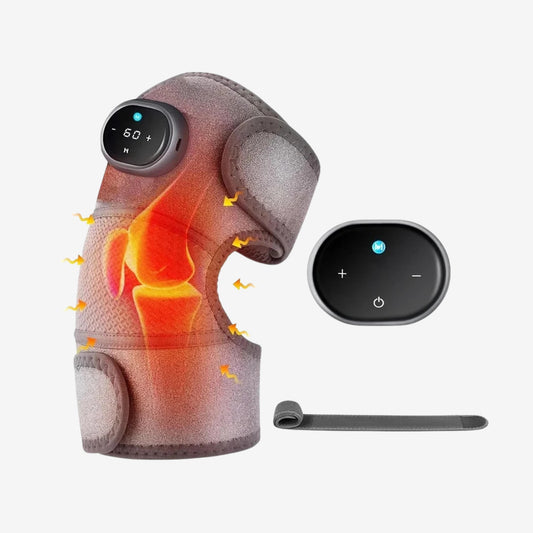 Cordless Knee Massager with 5 Heat Levels and 3 Vibration Modes