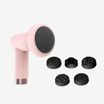 Cordless Body Massager with 5 Massage Heads and 6 Intensity Levels