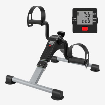 Foldable Mini Pedal Exerciser for Arms and Legs