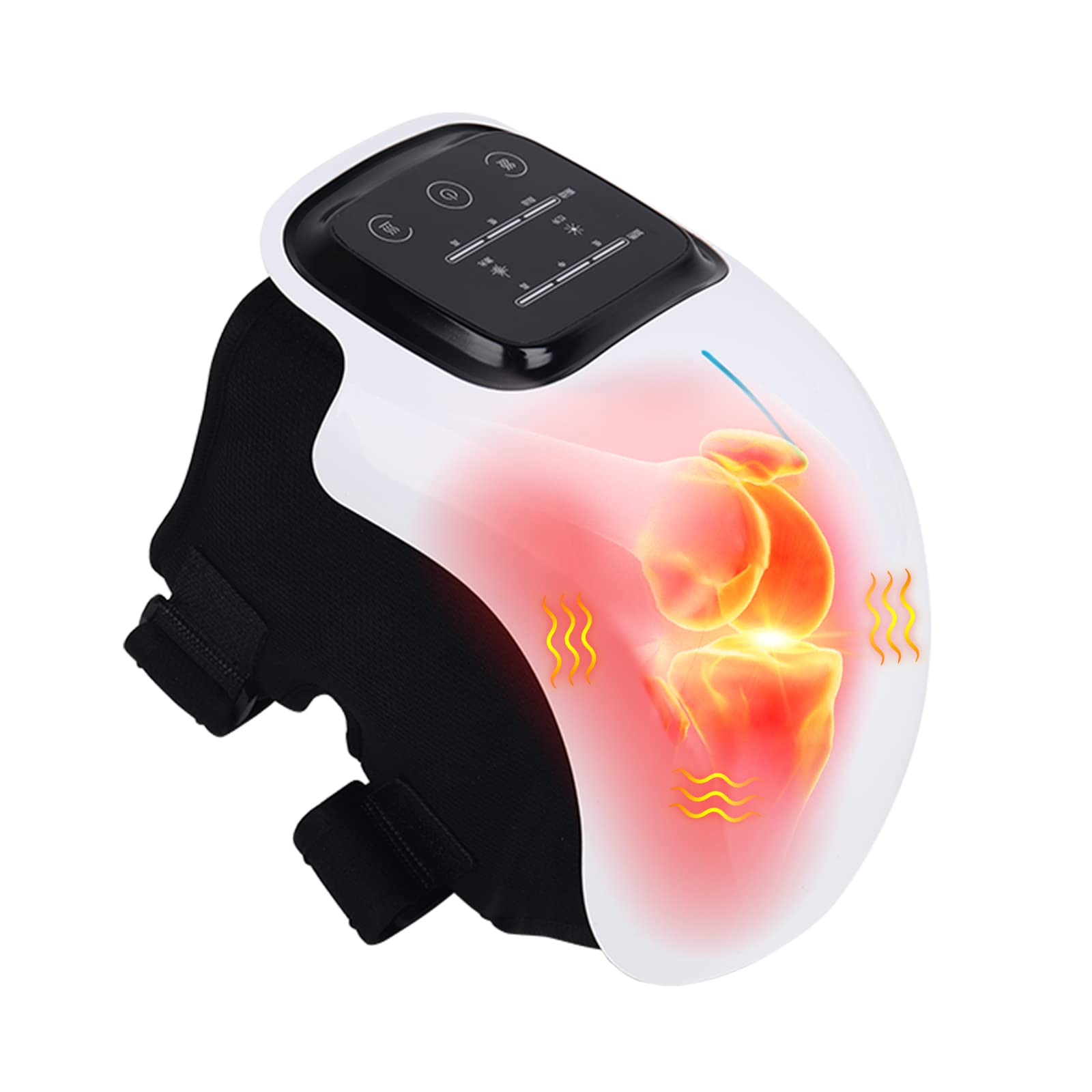 Smart Heated Knee Massager with Red Light and Air Pressure