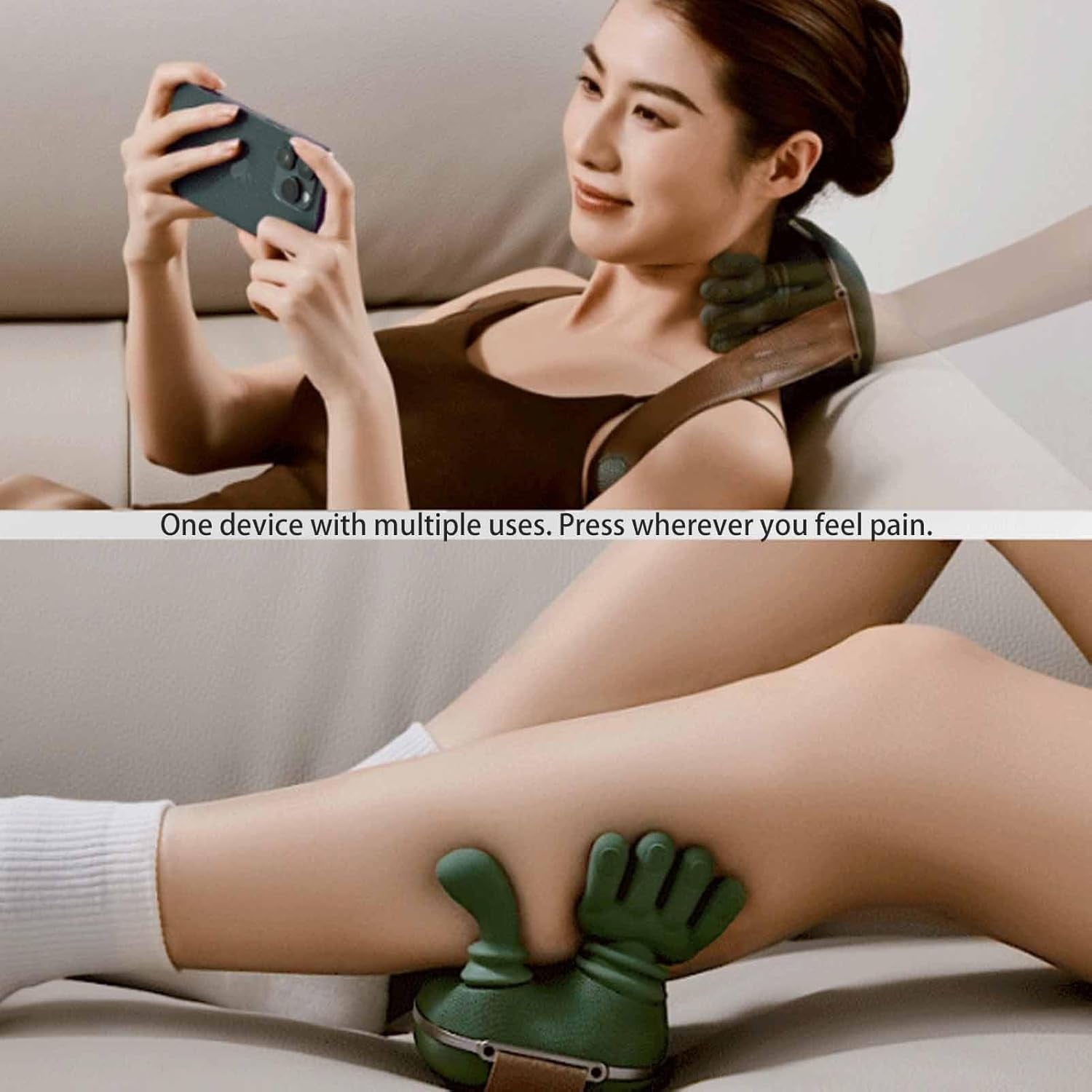Massage Master Shiatsu Neck and Back Massager with Heat
