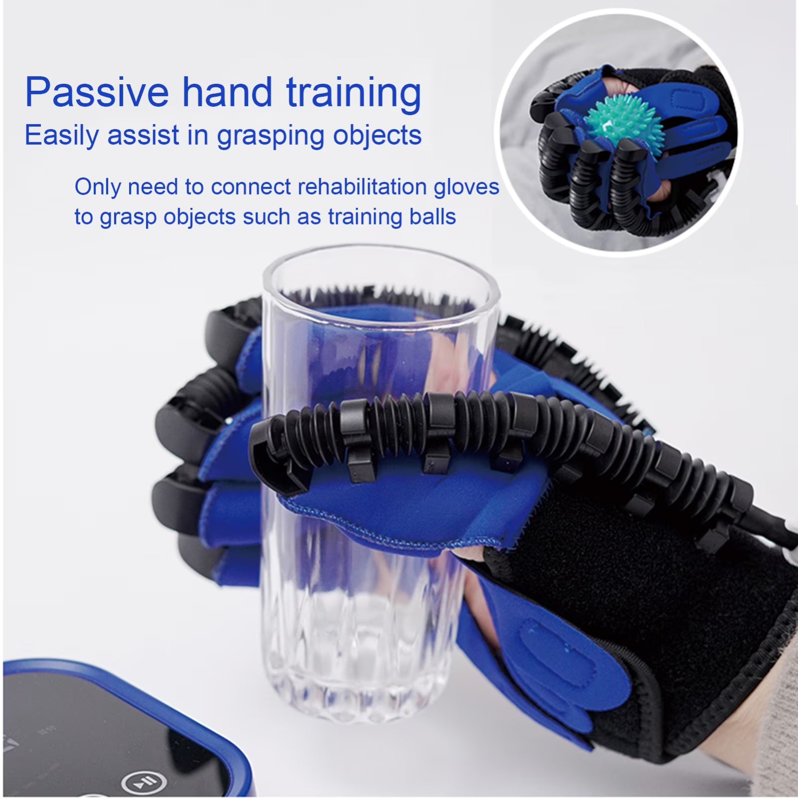 Robotic Hand Therapy Glove with Mirror Training Mode