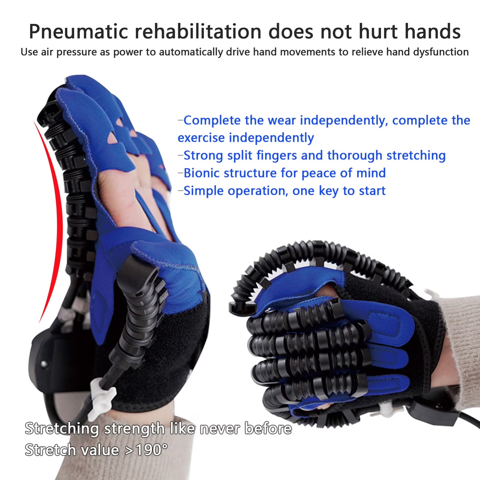 Robotic Hand Therapy Glove with Mirror Training Mode